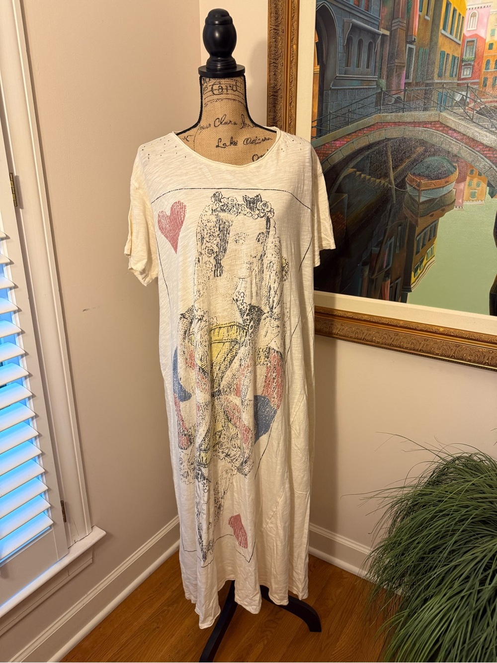 Magnolia Pearl Queen of Hearts Maxi Dress - OS - Picture 4 of 7